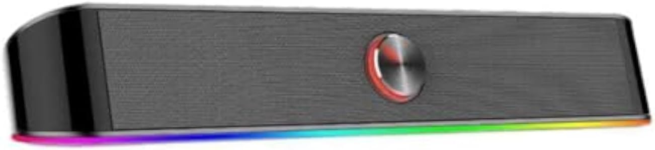 Caixa de som soundbar gamer