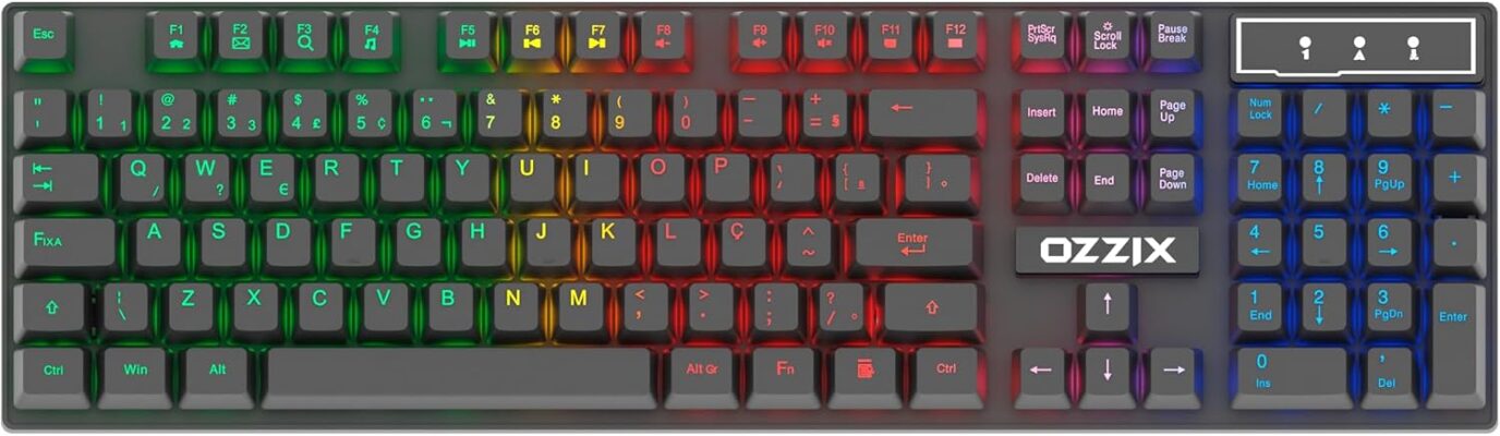Teclado Gamer RGB Precison
