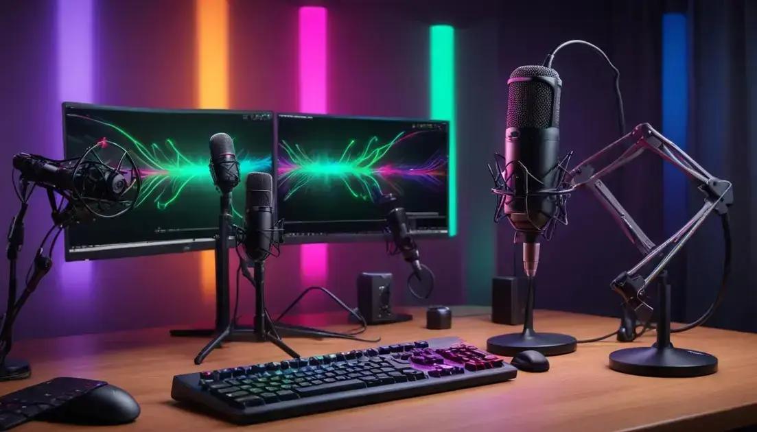 Principais microfones para streamer com cancelamento de ruído Principais microfones para streamer com cancelamento de ruído