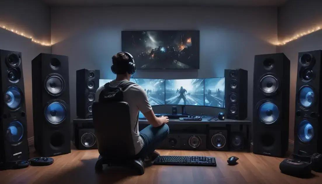 Vantagens do som surround para gamers