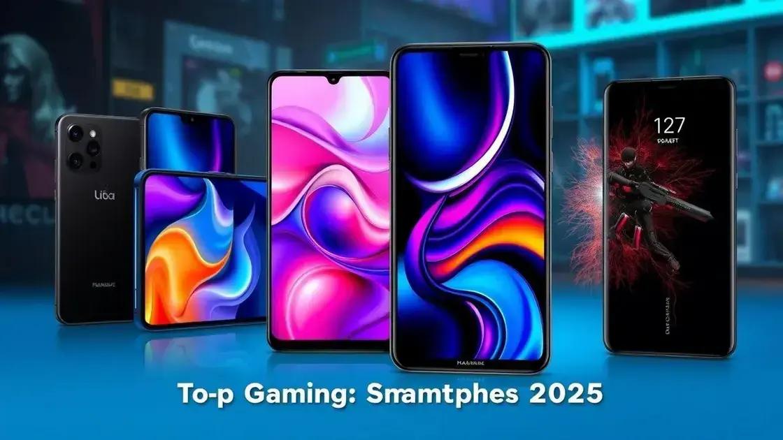 Top modelos de smartphones para jogos em 2025 Top modelos de smartphones para jogos em 2025