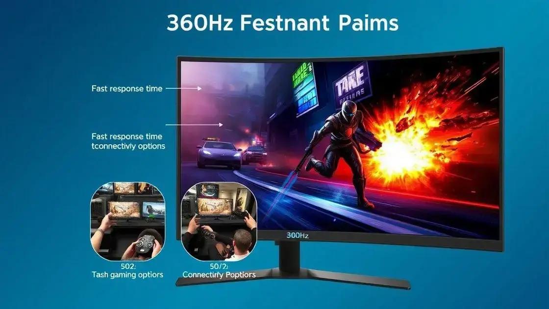 Principais características a considerar