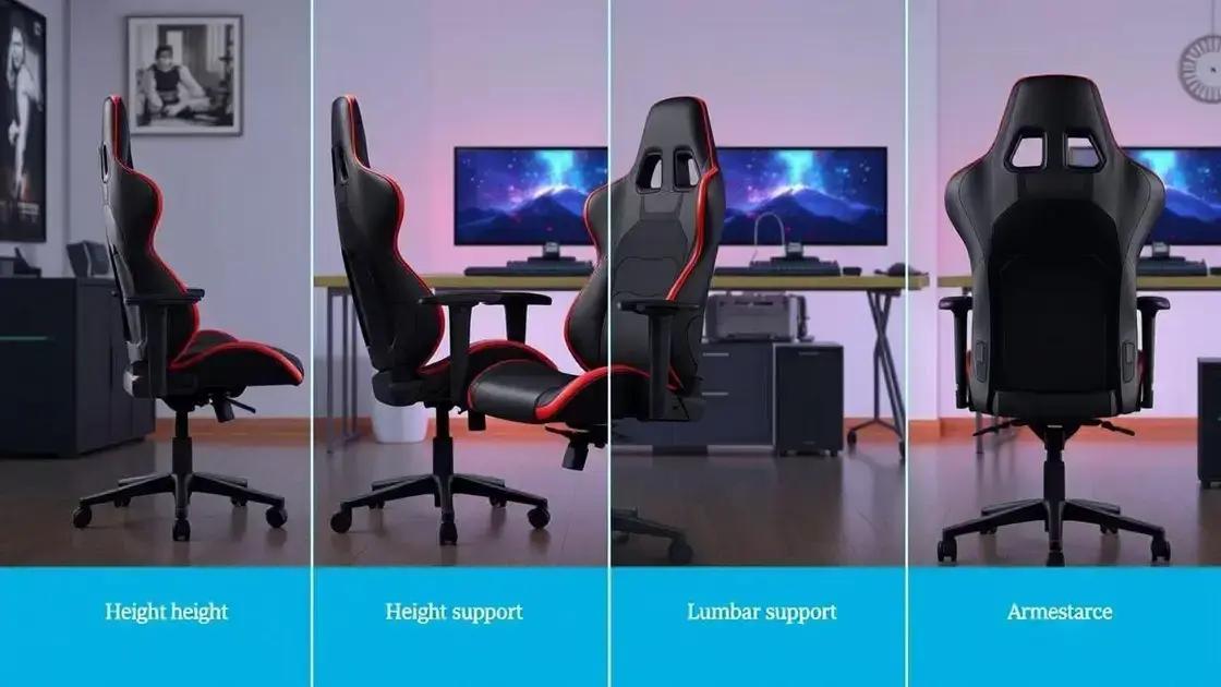 Ajustes ergonômicos: como escolher a melhor cadeira Ajustes ergonômicos: como escolher a melhor cadeira