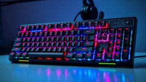Teclado mecânico com switches ópticos para FPS: a escolha dos campeões