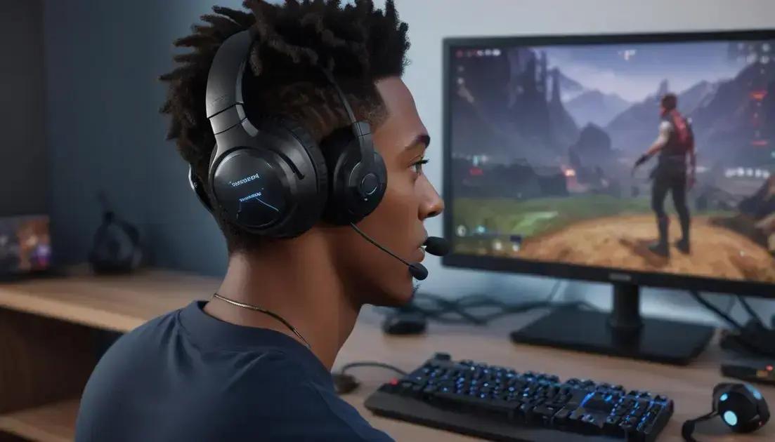 Como ajustar as configurações do seu fone para jogos