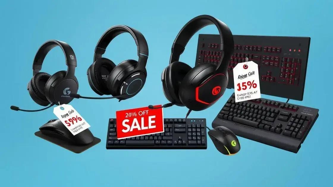 Como encontrar descontos em equipamentos gamers