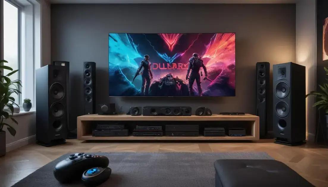 Principais tecnologias de áudio: Dolby Atmos e mais Principais tecnologias de áudio: Dolby Atmos e mais