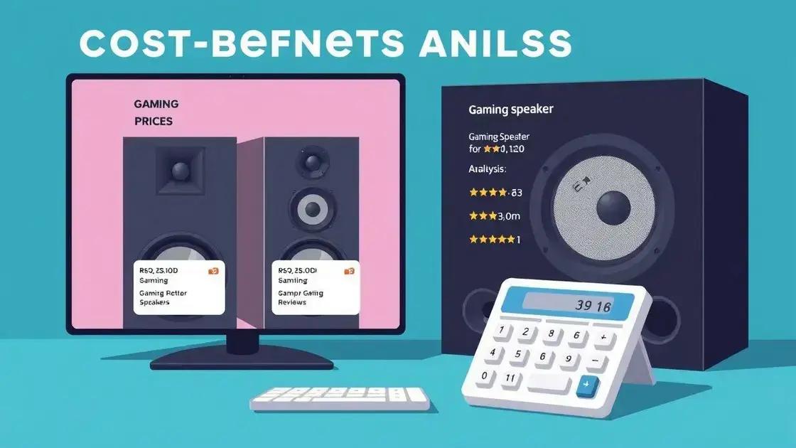 Análise de custo-benefício das opções disponíveis Análise de custo-benefício das opções disponíveis