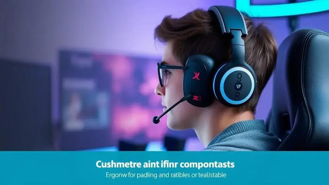 Conforto e ergonomia na escolha do fone Conforto e ergonomia na escolha do fone