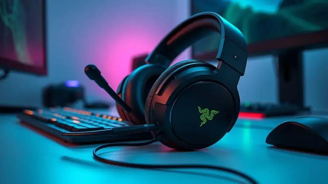 Destaques do Razer BlackShark V2 Destaques do Razer BlackShark V2