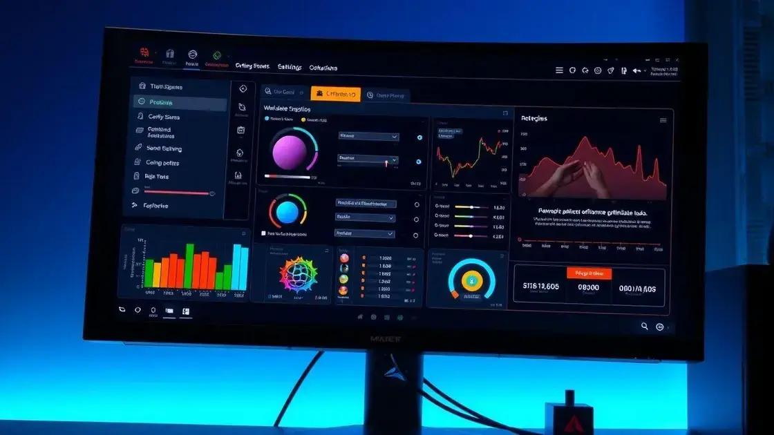 Ajustes de software essenciais para jogos Ajustes de software essenciais para jogos