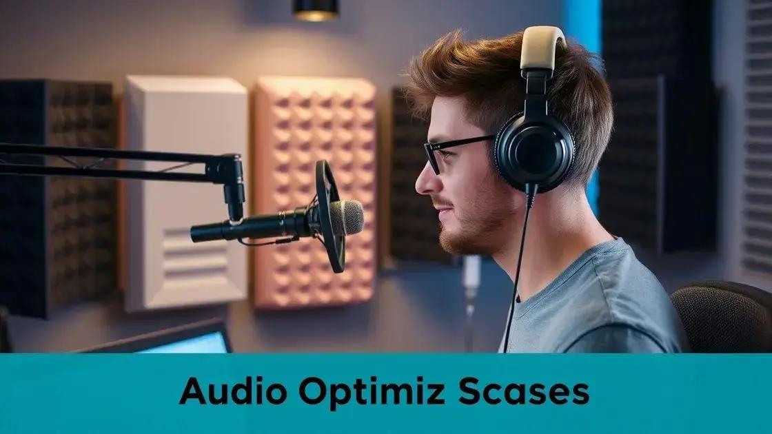 Dicas para otimizar a qualidade de áudio