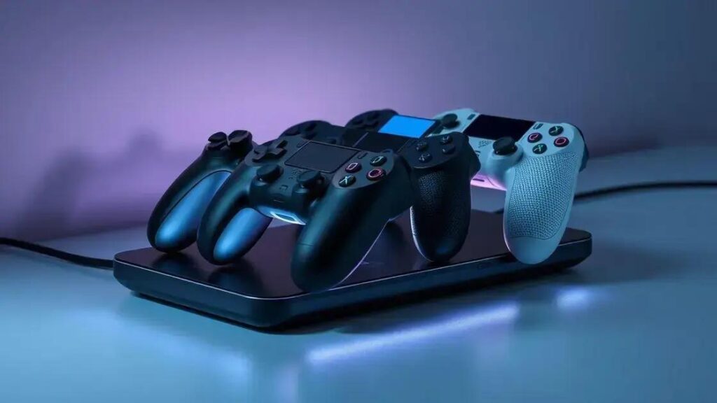 estação de carregamento para múltiplos controles: otimize seu setup agora