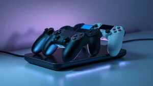 estação de carregamento para múltiplos controles: otimize seu setup agora