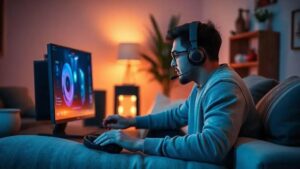 Hub smart home para controle por voz no PC gamer: transforme sua experiência