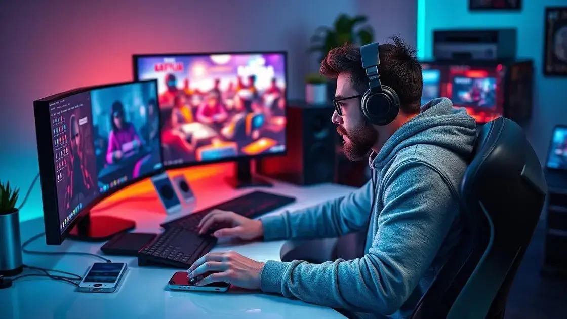 Benefícios do controle por voz no PC gamer