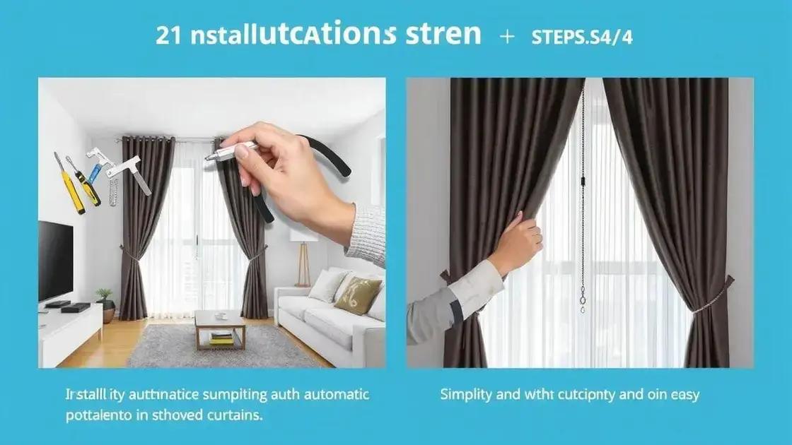 Como instalar cortinas automáticas facilmente Como instalar cortinas automáticas facilmente