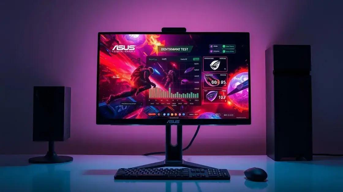 Desempenho em jogos: benchmarks que impressionam Desempenho em jogos: benchmarks que impressionam