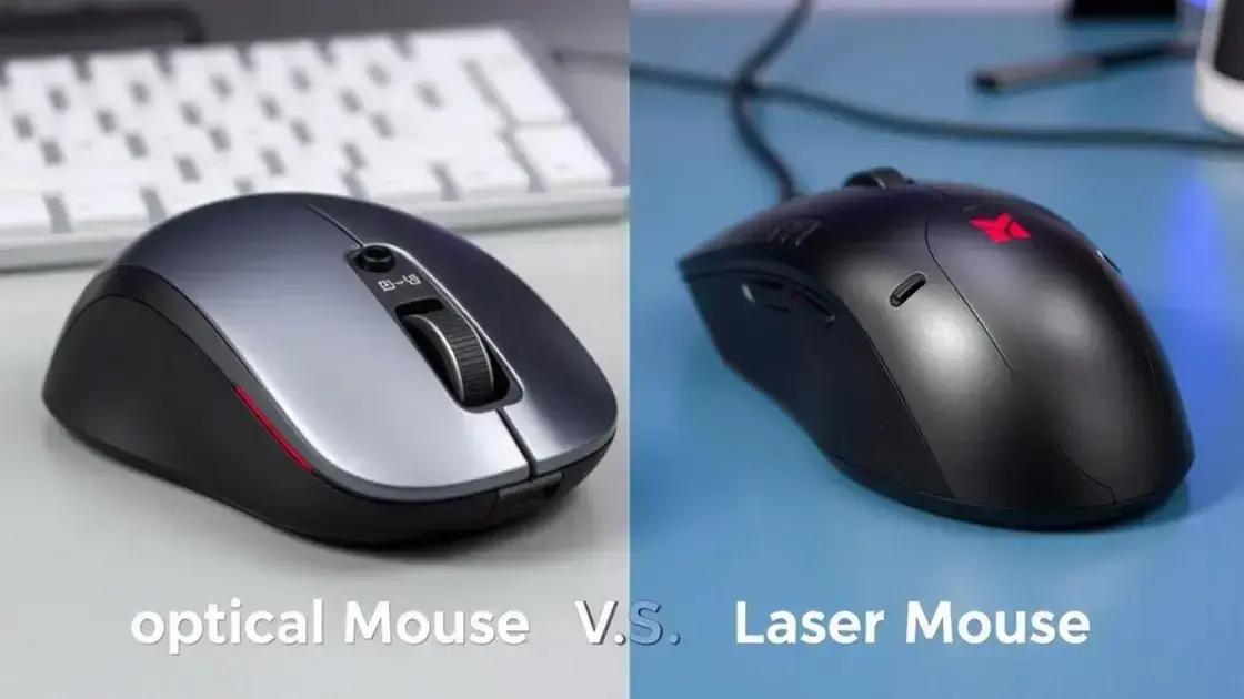 Tipos de mouse: óticos versus a laser