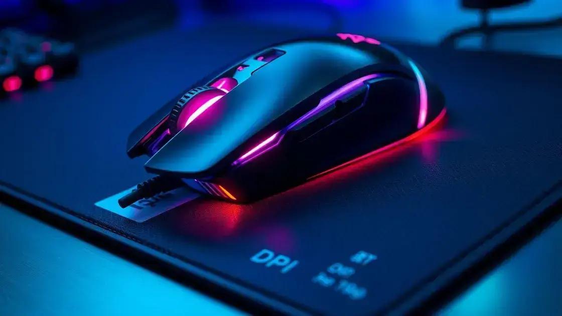 Recursos adicionais: botões programáveis e DPI