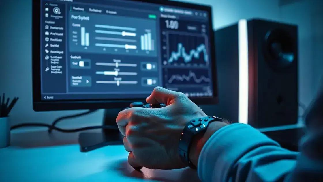 Ajustando sensibilidades e mapeamento