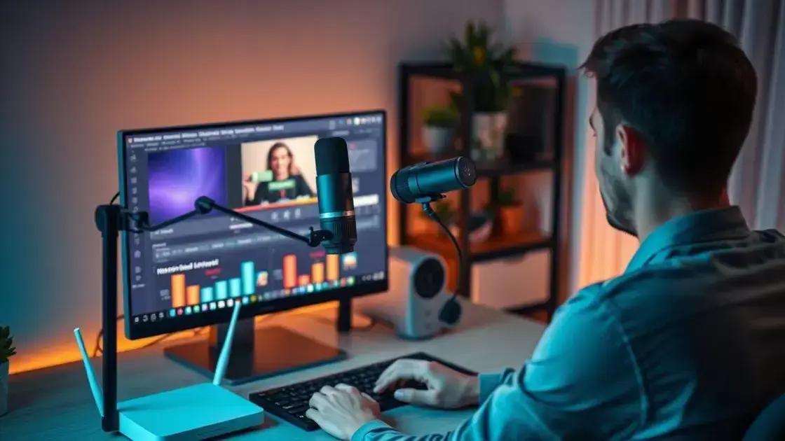 Configurações essenciais para transmitir ao vivo Configurações essenciais para transmitir ao vivo
