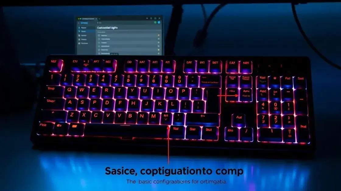 Configurações básicas para otimizar seu teclado