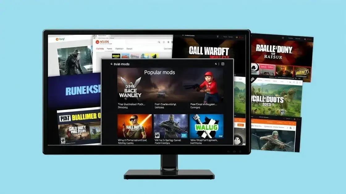 Os melhores sites para encontrar mods