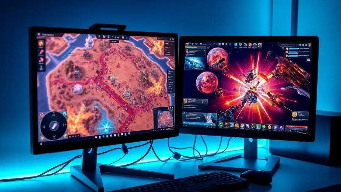 Jogos que mais se beneficiam com dois monitores Jogos que mais se beneficiam com dois monitores