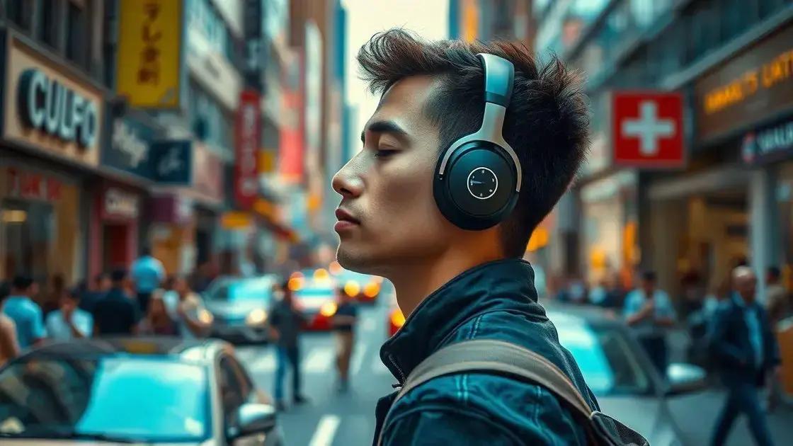 Vantagens do cancelamento de ruído Vantagens do cancelamento de ruído