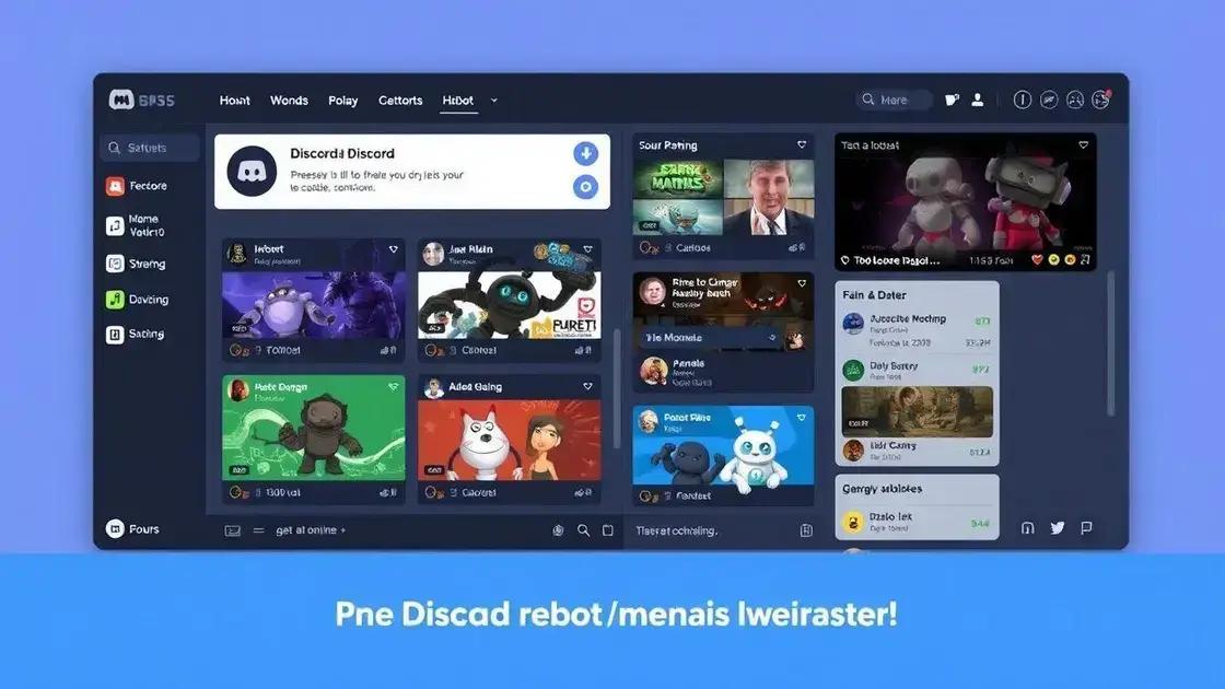 Integrando bots ao Discord para jogos