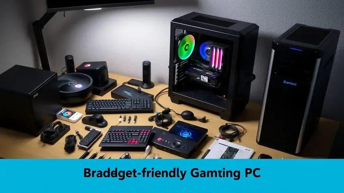Dicas para montar pc gamer custo-benefício e aproveitar ao máximo seu setup