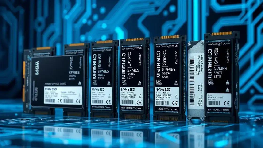 Comparativo entre os melhores SSDs NVMe Comparativo entre os melhores SSDs NVMe