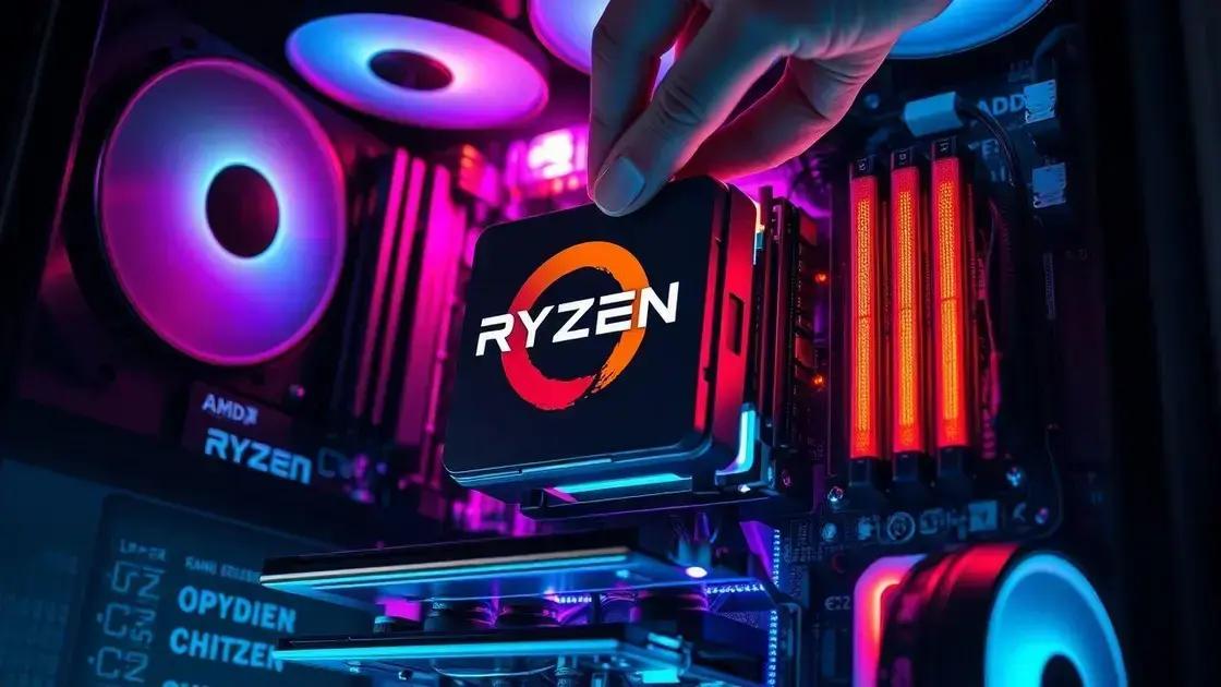 Benefícios do processador Ryzen 7 para jogos