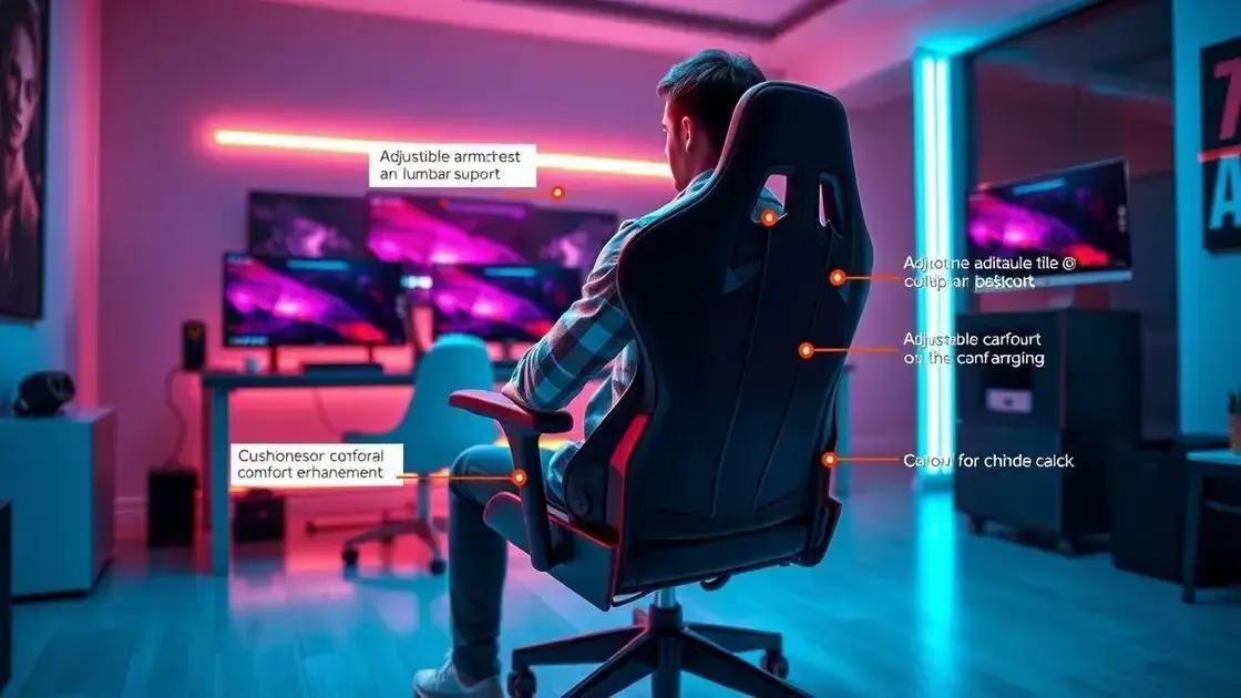 Como escolher uma cadeira gamer ergonômica