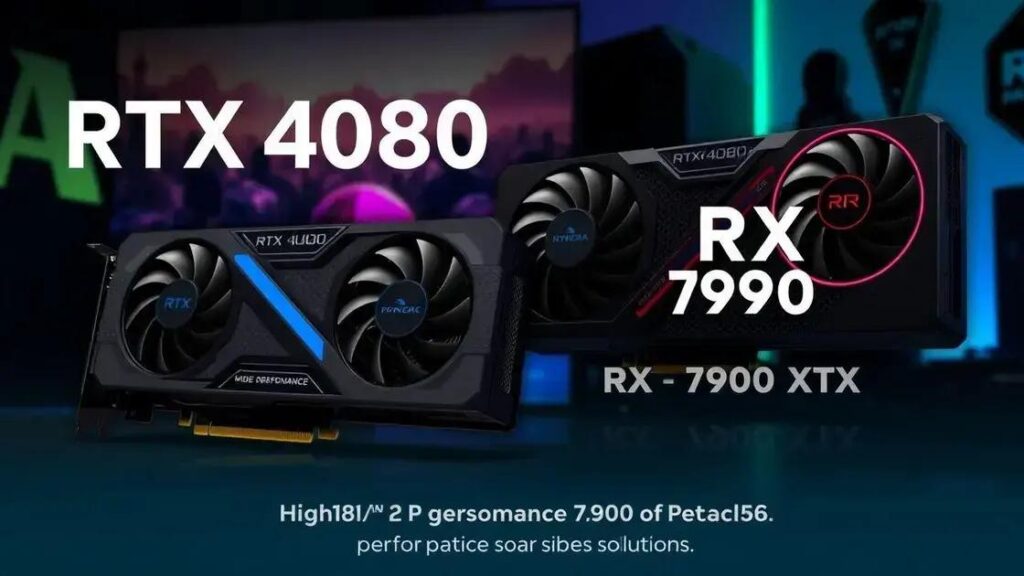 Comparativo RTX 4080 vs RX 7900 XTX performance: Qual é o melhor para jogos?
