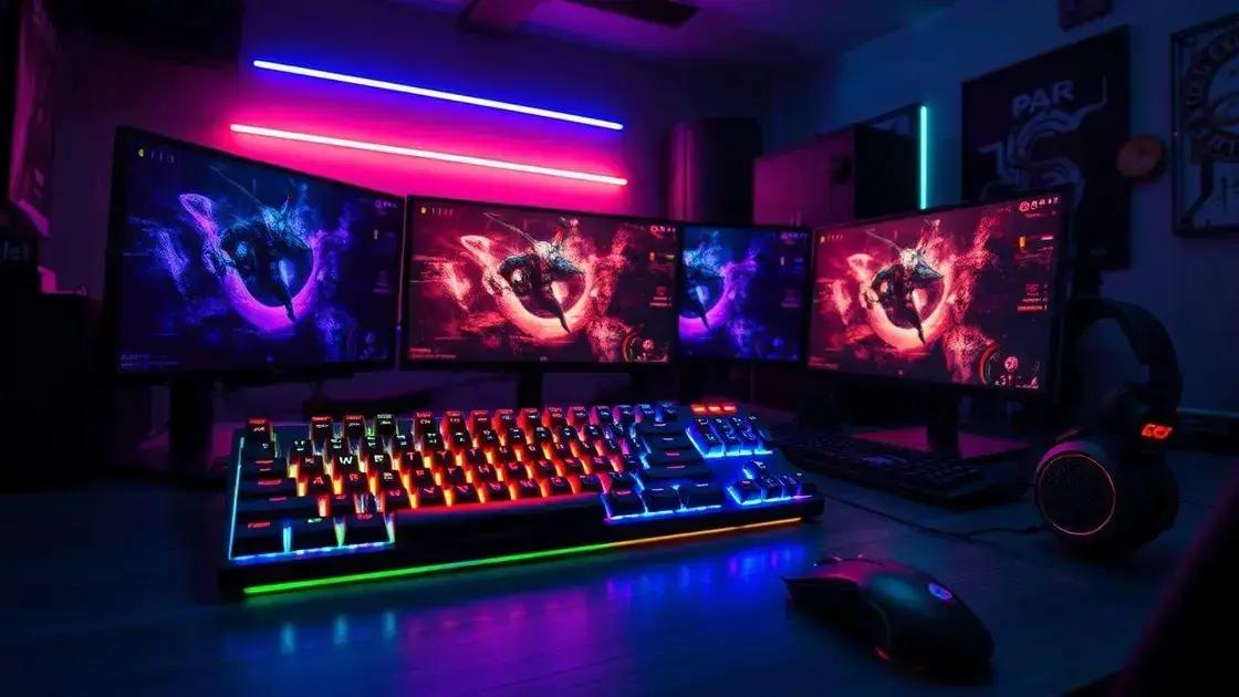 Onde comprar teclado mecânico com switches Cherry MX: 5 opções imperdíveis