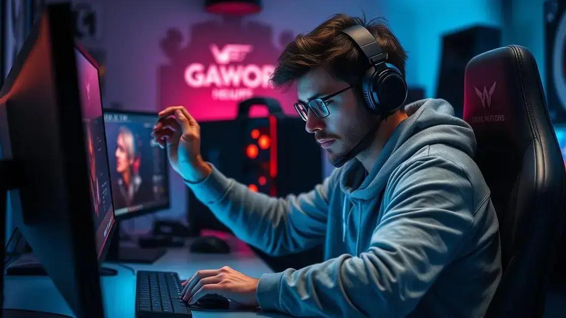 Benefícios da regulagem de altura em mesas gamers