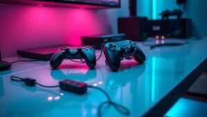 Controle sem fio ou com fio para jogos competitivos: qual escolher em 2025?