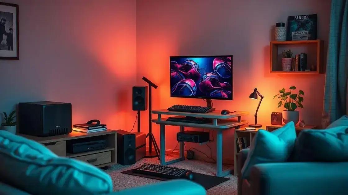 como montar um setup gamer econômico: dicas práticas para gastar pouco