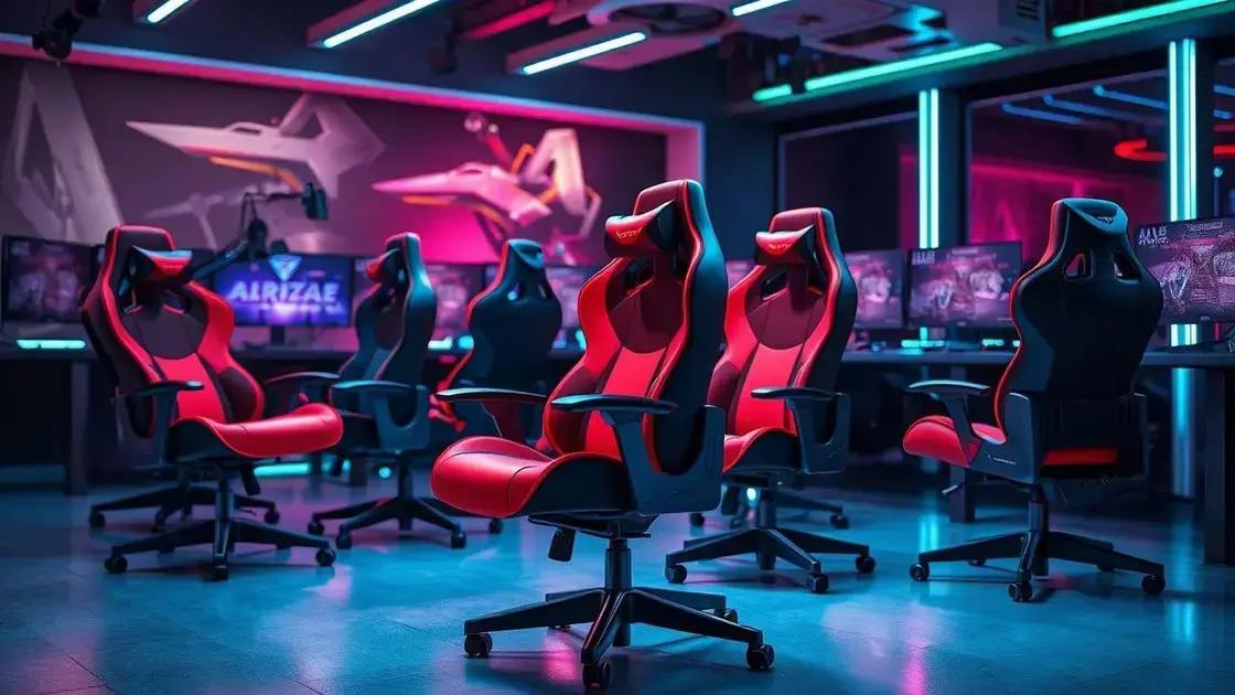 Cadeiras gamers com melhor custo benefício em 2025